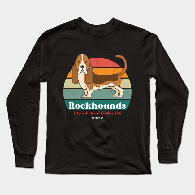 CRLC Rockhounds Long Sleeve T-Shirt by Calgary Rock and Lapidary Club